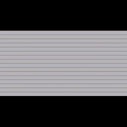 Grey 4' X 8' Slatwall Panel